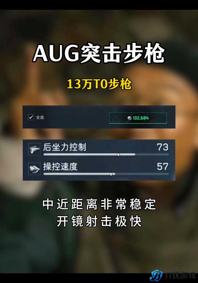 全民枪战 AUG 好用吗?属性介绍告诉你答案